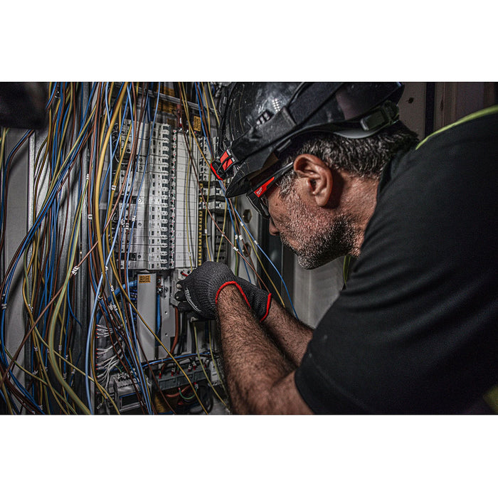 Đèn LED đội đầu Milwaukee IR HL450 dùng Pin sạc, độ sáng 450lm