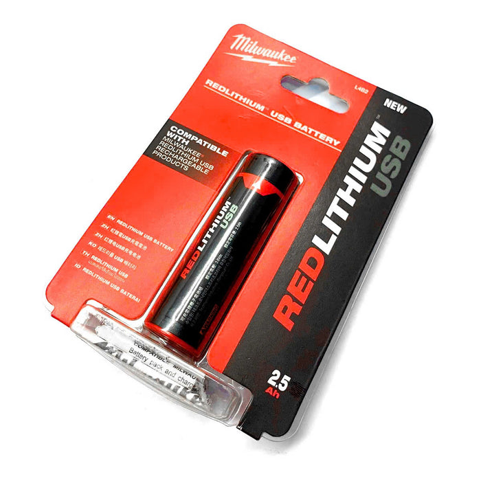 Pin sạc USB Redlithium Milwaukee L4B2 dung lượng 2.0Ah