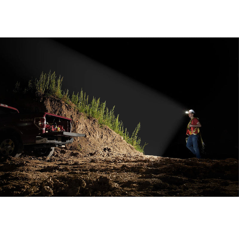 Đèn LED đội đầu Milwaukee L4 HL-301 dùng Pin sạc, độ sáng 475lm