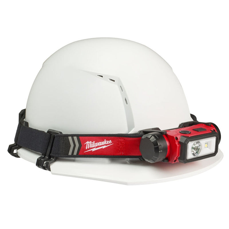 Đèn LED đội đầu Milwaukee L4 HL-301 dùng Pin sạc, độ sáng 475lm