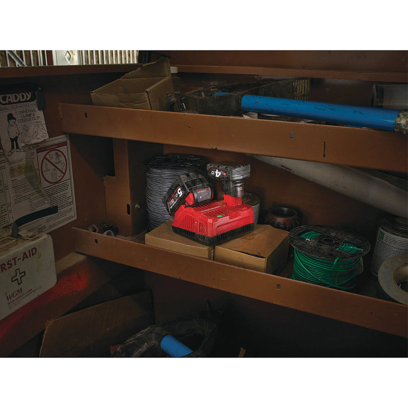 Đế sạc nhanh Rapid Charge Milwaukee M12-18FC dùng cho Pin 18V và Pin 12V