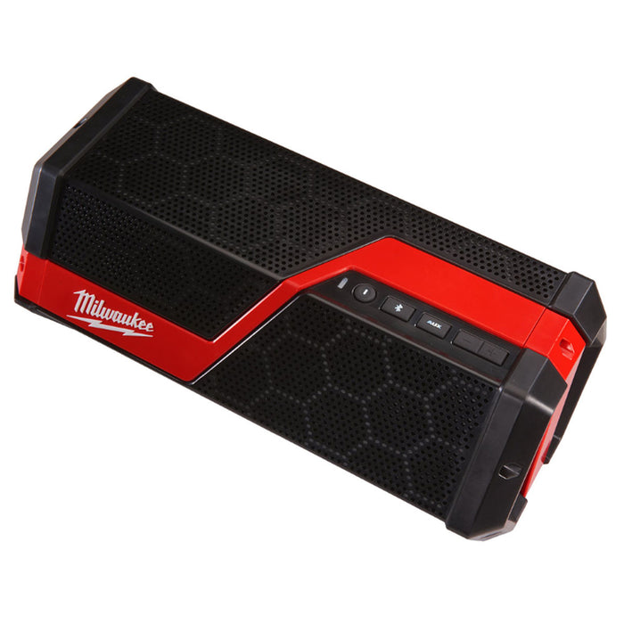 Loa Bluetooth Milwaukee M12-18 JSSP dùng Pin 12V, 18V hoặc điện AC/220V công suất 40W