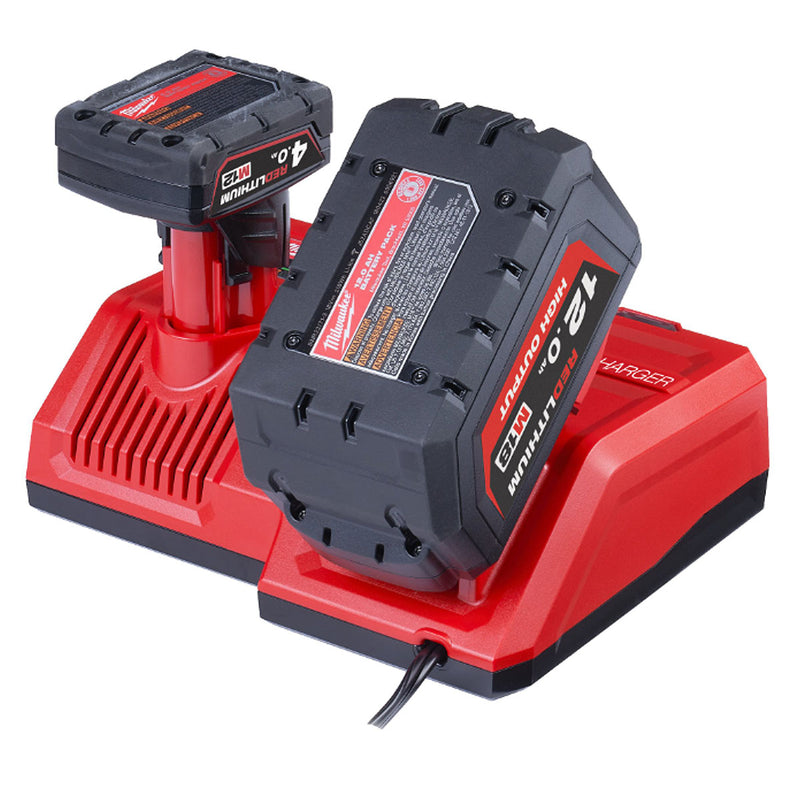 Đế sạc siêu nhanh Super Charge Milwaukee M12-18SC dùng cho Pin 18V và Pin 12V