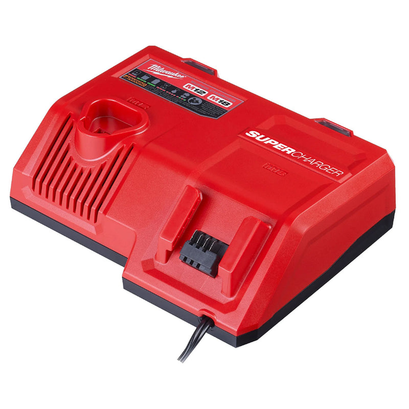 Đế sạc siêu nhanh Super Charge Milwaukee M12-18SC dùng cho Pin 18V và Pin 12V