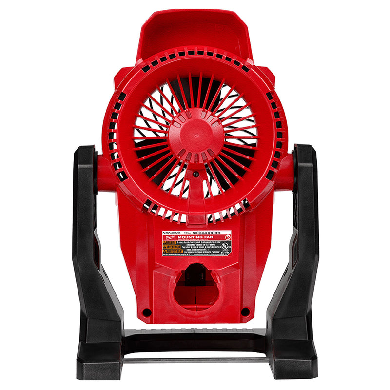 Quạt làm mát Milwaukee M12 AF dùng Pin 12V, đường kính cánh quạt 150mm