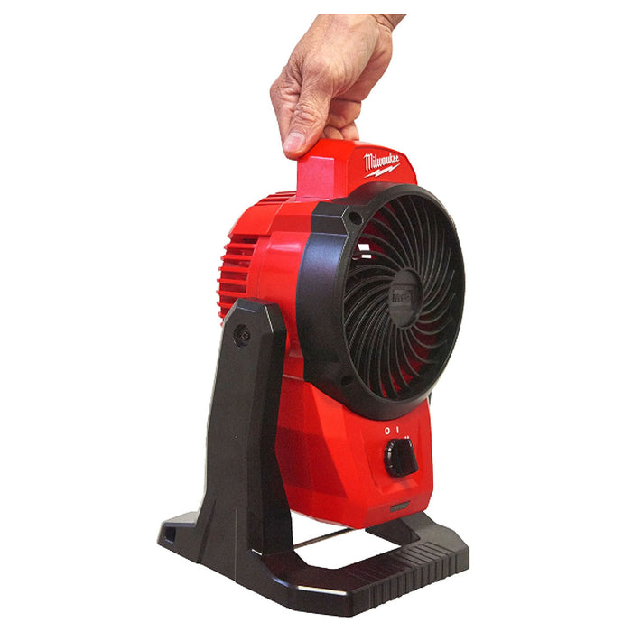 Quạt làm mát Milwaukee M12 AF dùng Pin 12V, đường kính cánh quạt 150mm
