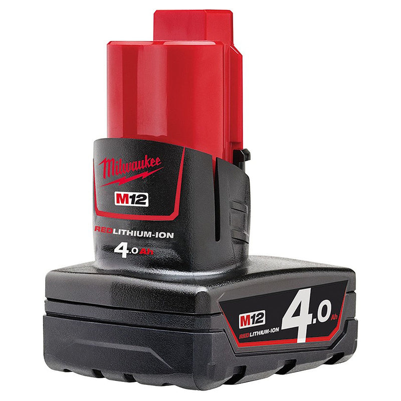 Pin 12V RedLithium Milwaukee M12 B4 dung lượng 4.0Ah