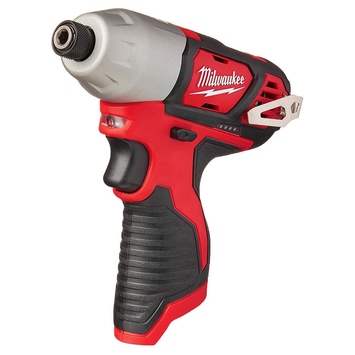 Máy vặn vít Milwaukee M12 BID dùng Pin 12V, đuôi lục giác 6.35mm (1/4 inch)
