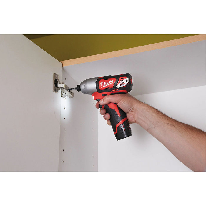 Máy vặn vít Milwaukee M12 BID dùng Pin 12V, đuôi lục giác 6.35mm (1/4 inch)