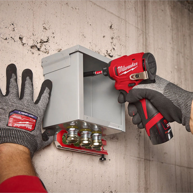 Máy vặn vít Milwaukee M12 BLIDRC dùng Pin 12V, đuôi lục giác 6.35mm (1/4 inch)