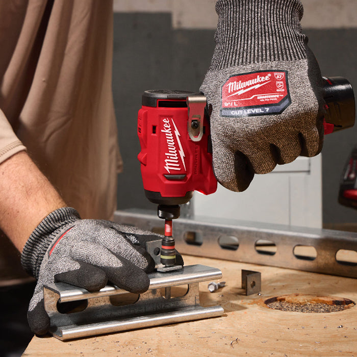 Máy vặn vít Milwaukee M12 BLIDRC dùng Pin 12V, đuôi lục giác 6.35mm (1/4 inch)