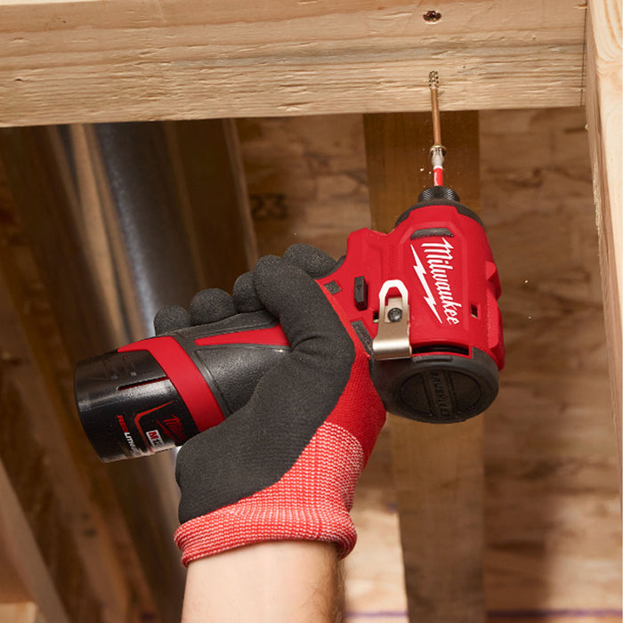 Máy vặn vít Milwaukee M12 BLIDRC dùng Pin 12V, đuôi lục giác 6.35mm (1/4 inch)