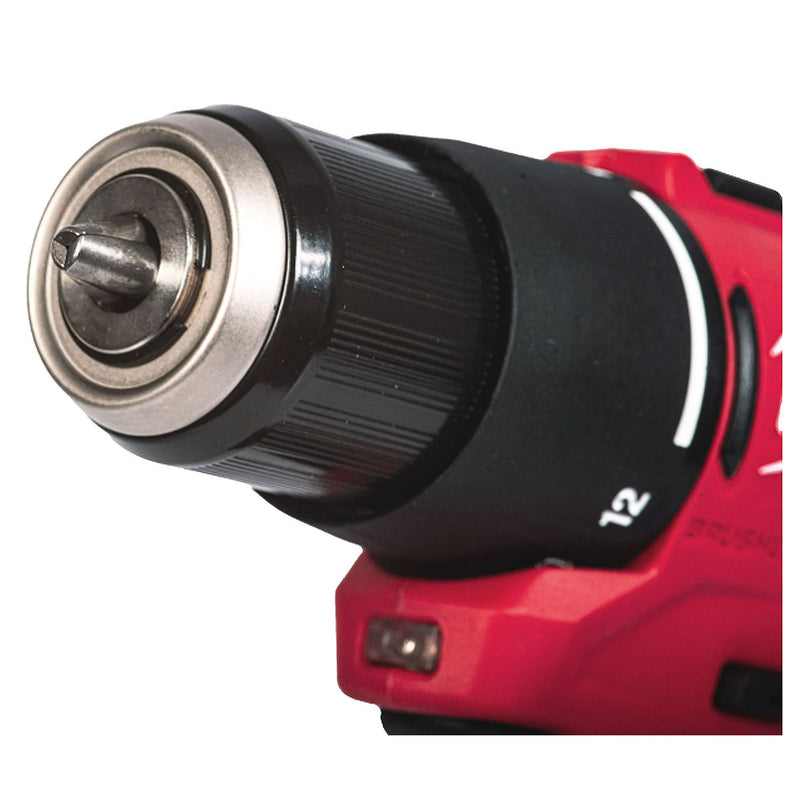 Máy khoan búa Milwaukee M12 BLPDRC dùng Pin 12V, đầu kẹp 10mm