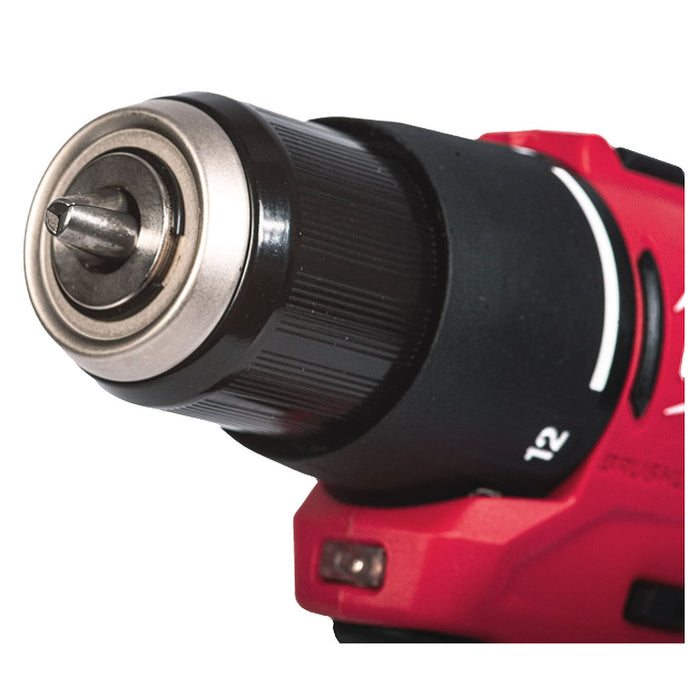 Máy khoan búa Milwaukee M12 BLPDRC dùng Pin 12V, đầu kẹp 10mm