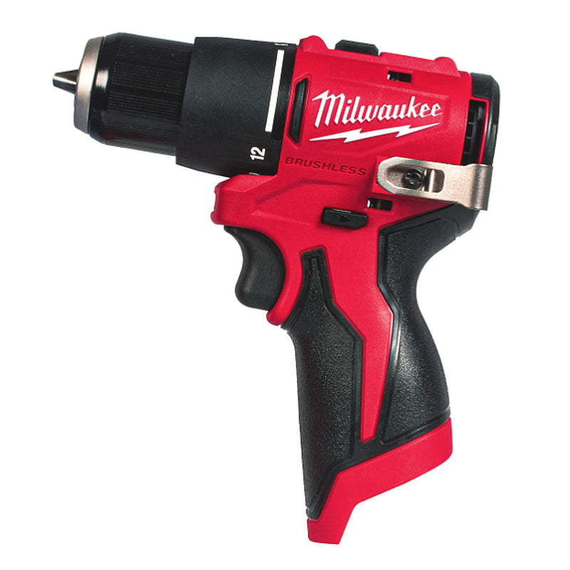 Máy khoan búa Milwaukee M12 BLPDRC dùng Pin 12V, đầu kẹp 10mm