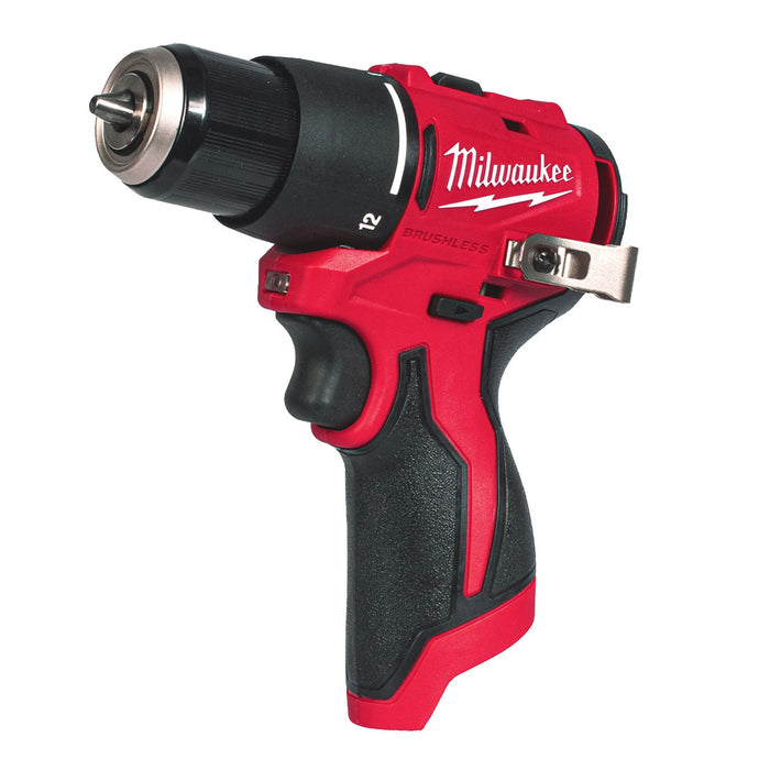 Máy khoan búa Milwaukee M12 BLPDRC dùng Pin 12V, đầu kẹp 10mm