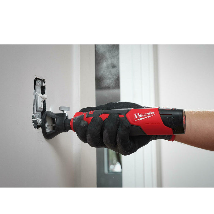 Máy mài khuôn Milwaukee M12 BLROT dùng Pin 12V, chấu bóp từ 0.8mm - 3.2mm