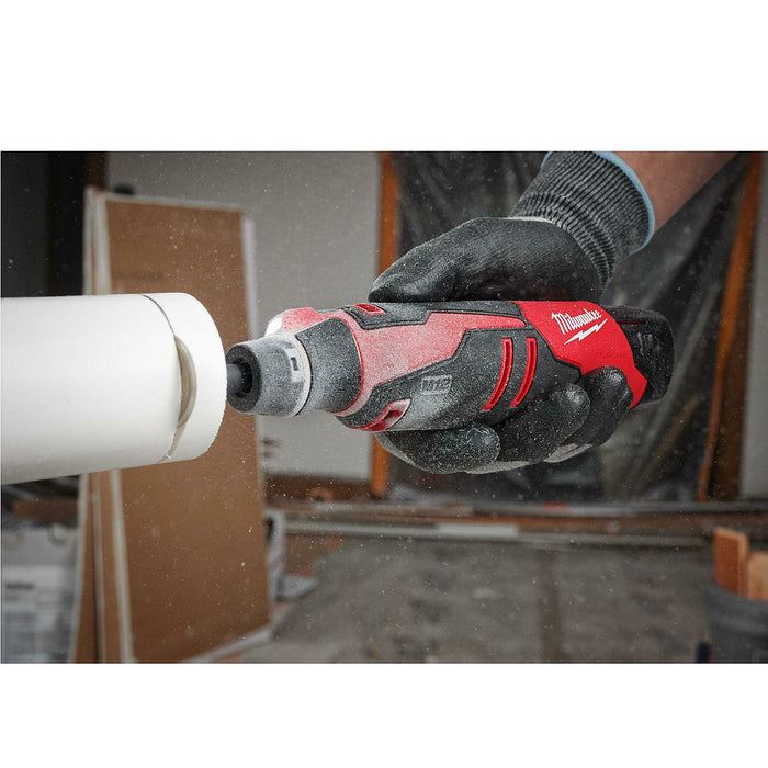 Máy mài khuôn Milwaukee M12 BLROT dùng Pin 12V, chấu bóp từ 0.8mm - 3.2mm