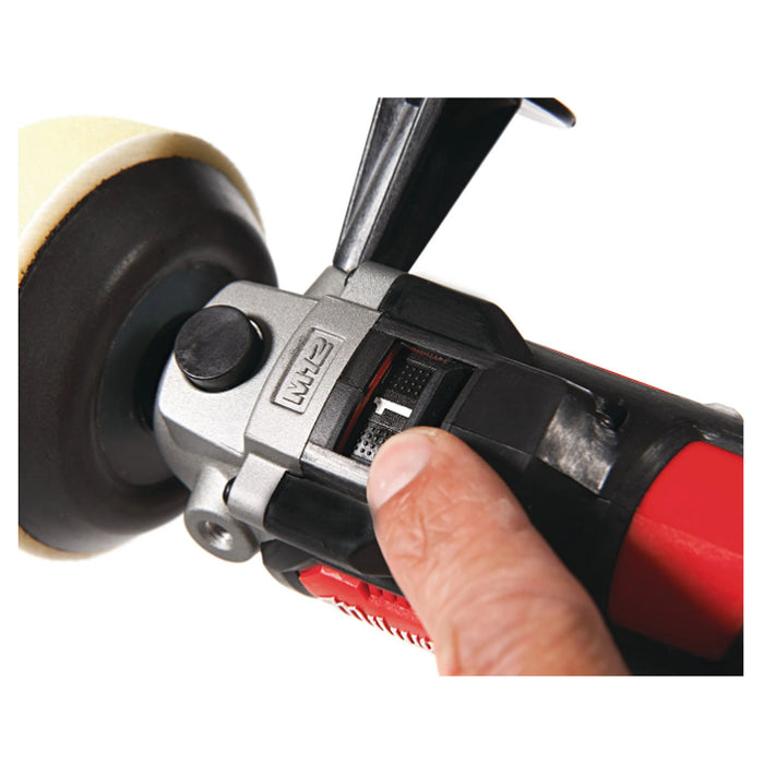 Máy đánh bóng Milwaukee M12 BPS dùng Pin 12V, đường kính đế 76mm