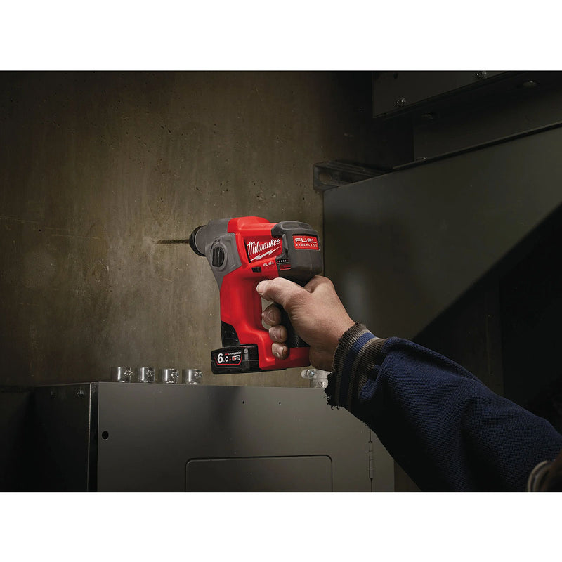 Máy khoan bê tông 2 chức năng Milwaukee M12 CH dùng Pin 12V, đuôi gài SDS-Plus