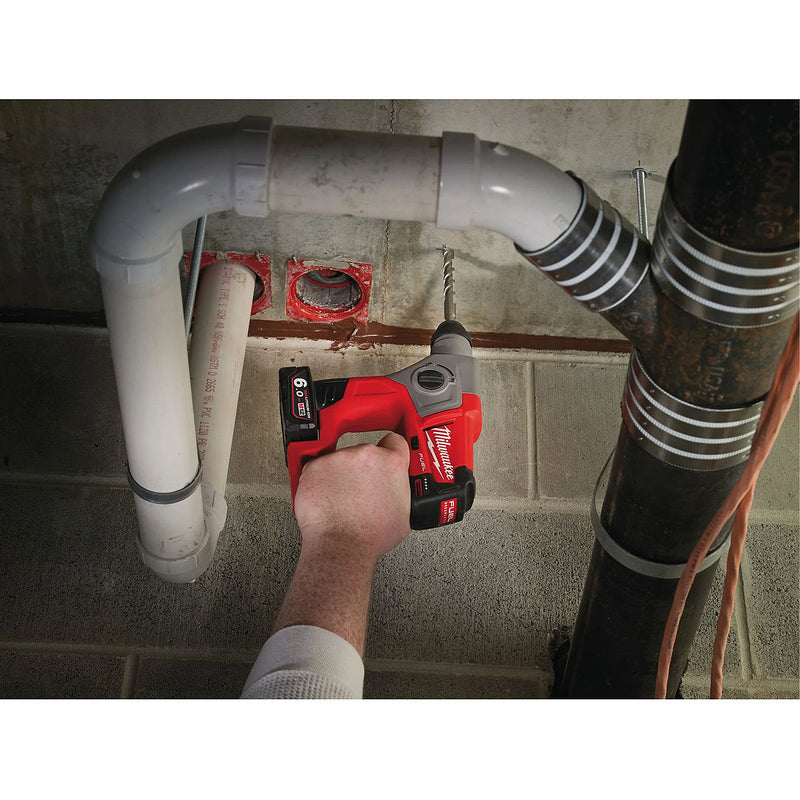 Máy khoan bê tông 2 chức năng Milwaukee M12 CH dùng Pin 12V, đuôi gài SDS-Plus