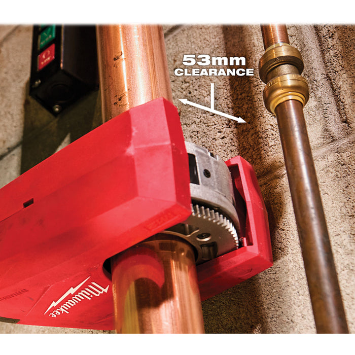 Máy cắt ống đồng Milwaukee M12 CTC2 dùng Pin 12V, đường kính cắt tối đa từ 34.92mm - 53.98mm