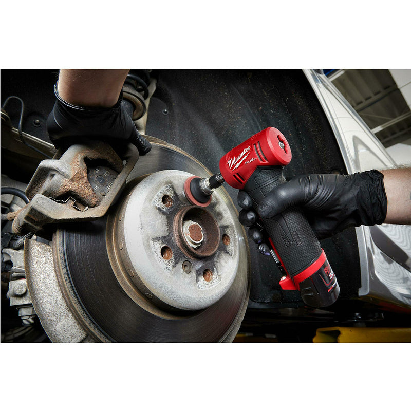 Máy mài khuôn góc Milwaukee M12 FDGA dùng Pin 12V, chấu bóp 6mm, 8mm công tắc bóp