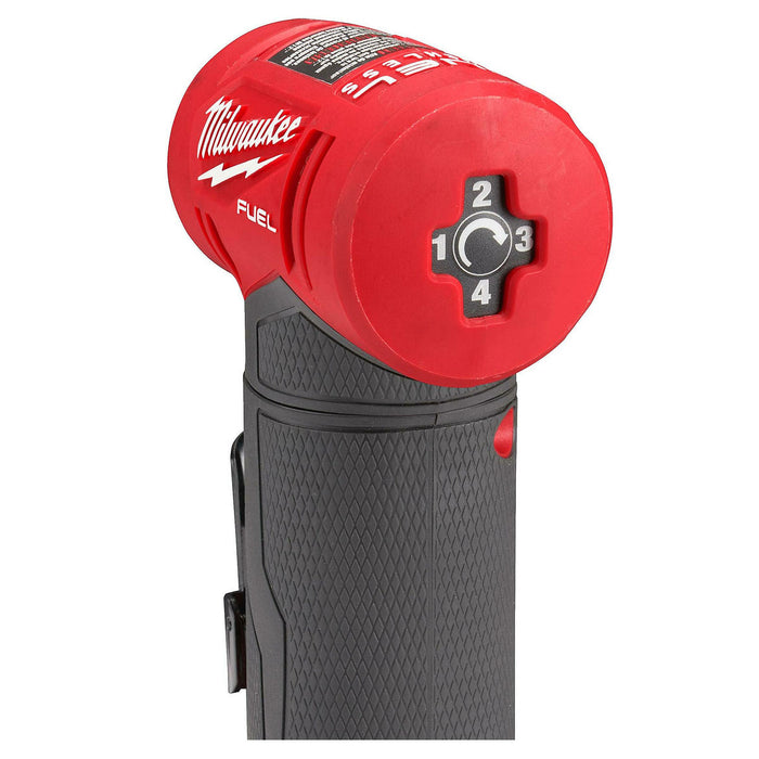 Máy mài khuôn góc Milwaukee M12 FDGA dùng Pin 12V, chấu bóp 6mm, 8mm công tắc bóp