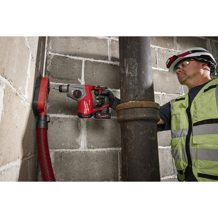 Máy khoan bê tông 3 chức năng Milwaukee M12 FHAC16 dùng Pin 12V, đuôi gài SDS-Plus