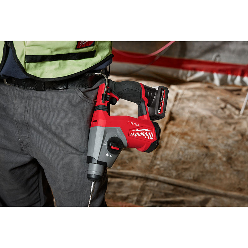 Máy khoan bê tông 3 chức năng Milwaukee M12 FHAC16 dùng Pin 12V, đuôi gài SDS-Plus