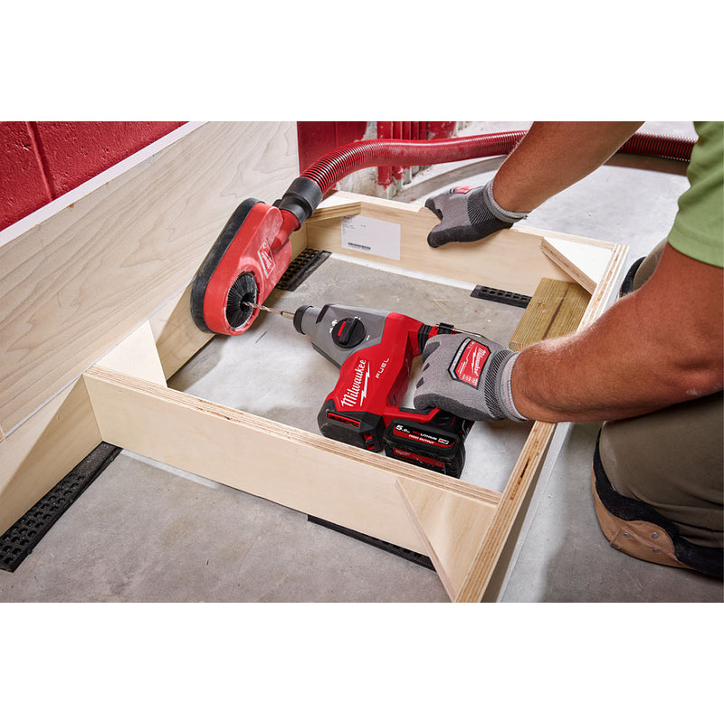 Máy khoan bê tông 3 chức năng Milwaukee M12 FHAC16 dùng Pin 12V, đuôi gài SDS-Plus