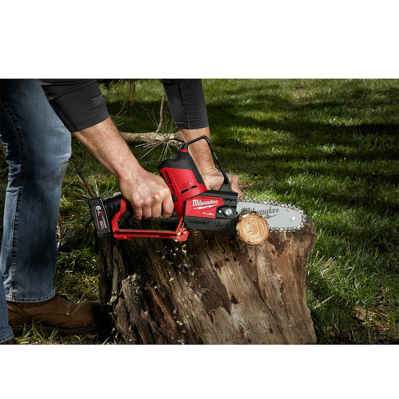 Máy cưa xích Milwaukee M12 FHS dùng Pin 12V, chiều dài lam 152mm