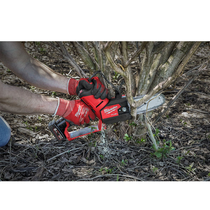 Máy cưa xích Milwaukee M12 FHS dùng Pin 12V, chiều dài lam 152mm