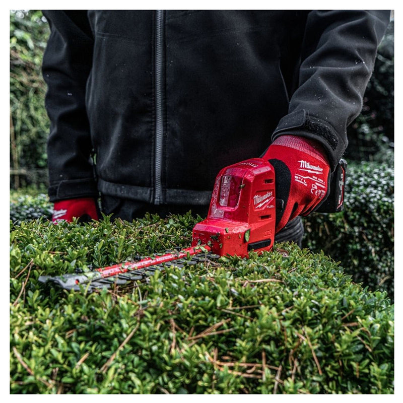 Máy tỉa hàng rão Milwaukee M12 FHT20 dùng Pin 12V, chiều dài lưỡi 203mm