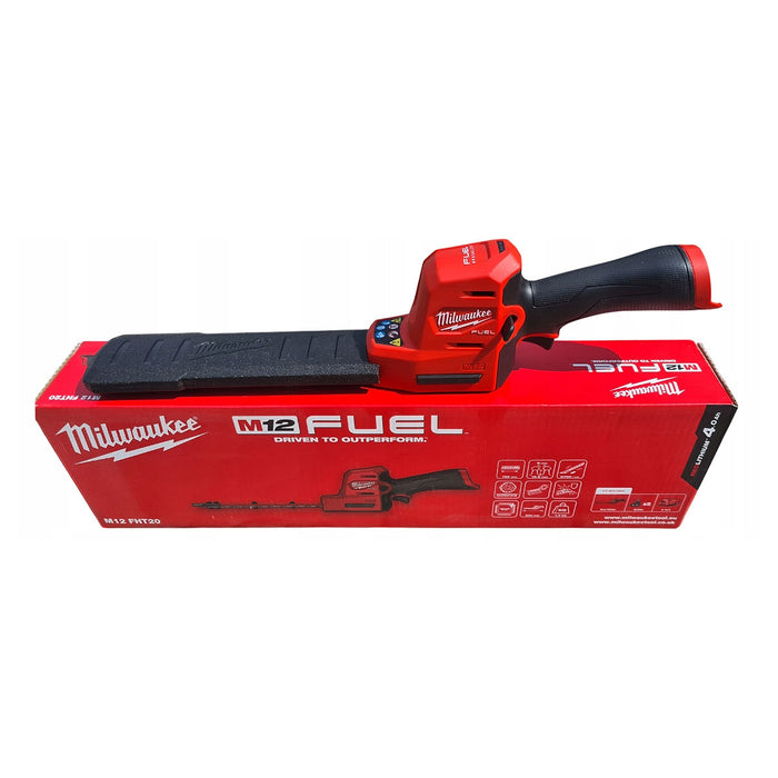 Máy tỉa hàng rão Milwaukee M12 FHT20 dùng Pin 12V, chiều dài lưỡi 203mm
