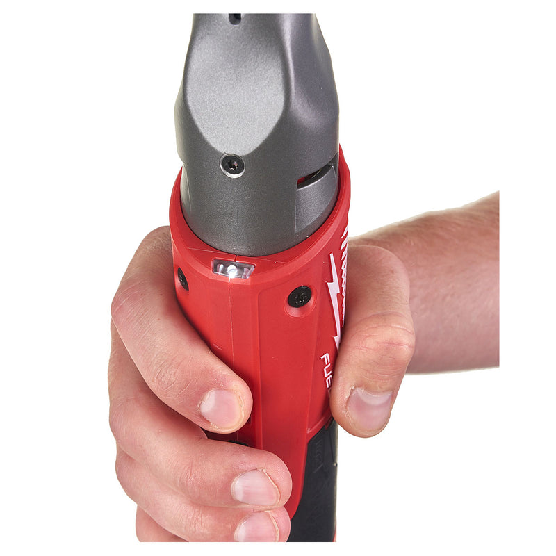 Máy siết bu lông góc Milwaukee M12 FIR38LR dùng Pin 12V, cốt 3/8 inch