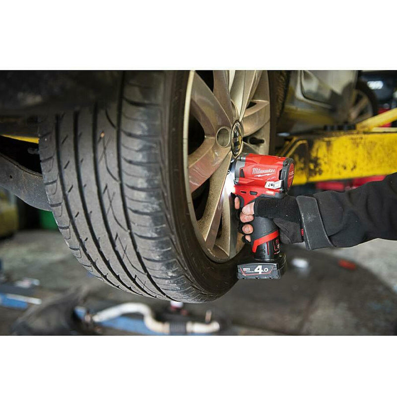 Máy siết bu lông Milwaukee M12 FIWF12 dùng Pin 12V, cốt 1/2 inch