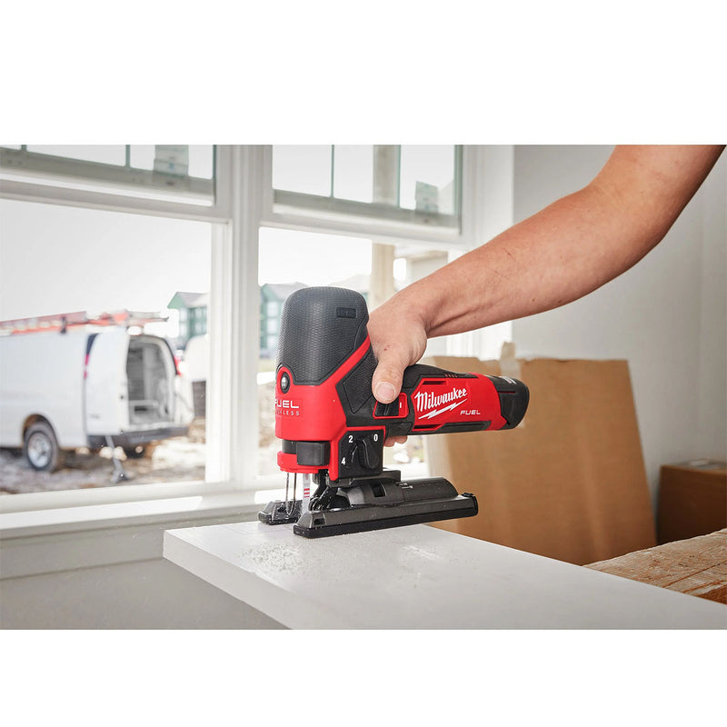 Máy cưa lọng Milwaukee M12 FJS dùng Pin 12V, độ xọc 22.2mm