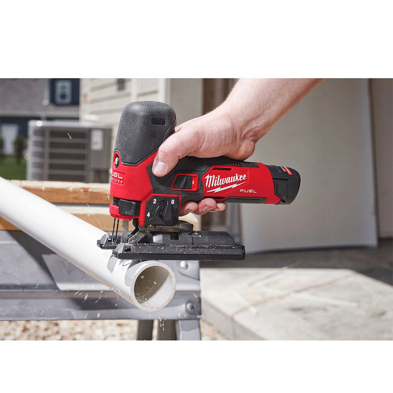 Máy cưa lọng Milwaukee M12 FJS dùng Pin 12V, độ xọc 22.2mm