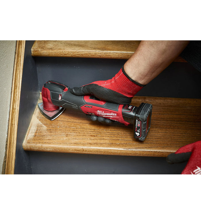 Máy cắt rung đa năng Milwaukee M12 FMT dùng Pin 12V, tiêu chuẩn lưỡi Starlock, OIS