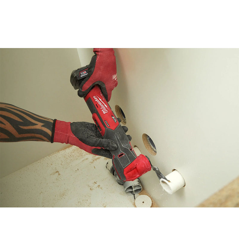 Máy cắt rung đa năng Milwaukee M12 FMT dùng Pin 12V, tiêu chuẩn lưỡi Starlock, OIS