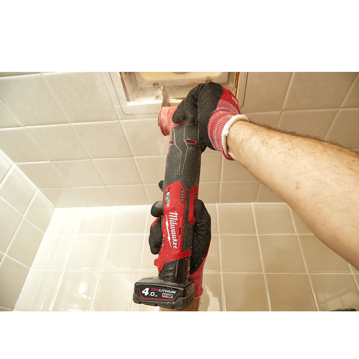 Máy cắt rung đa năng Milwaukee M12 FMT dùng Pin 12V, tiêu chuẩn lưỡi Starlock, OIS