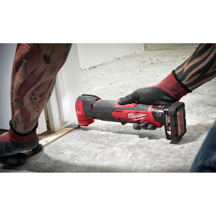 Máy cắt rung đa năng Milwaukee M12 FMT dùng Pin 12V, tiêu chuẩn lưỡi Starlock, OIS