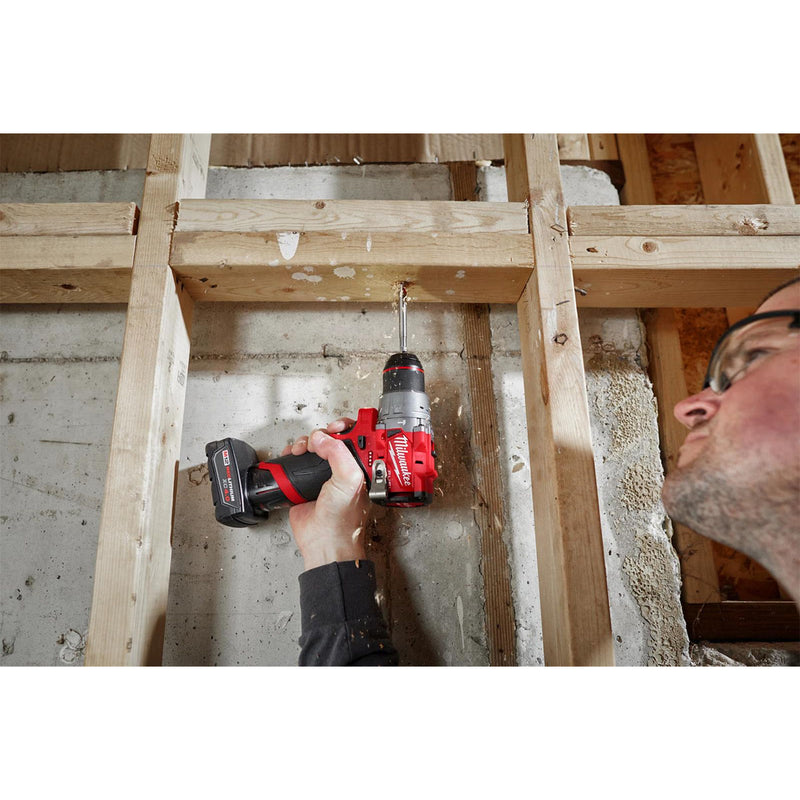 Máy khoan búa Milwaukee M12 FPD2 dùng Pin 12V đầu kẹp 13mm