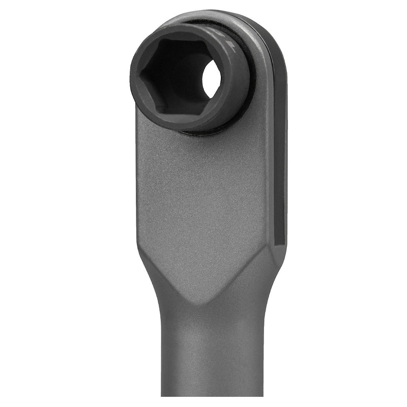 Máy siết bu lông góc xuyên tâm kèm bộ đầu tuýp 16 chi tiết Milwaukee M12 FPTR dùng Pin 12V, dùng được cốt 3/8 inch, 1/2 inch, 1/4 inch