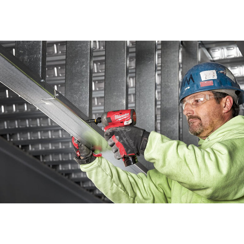 Máy vặn vít xung dầu Milwaukee M12 FQID dùng Pin 12V, đuôi lục giác 6.35mm (1/4 inch)