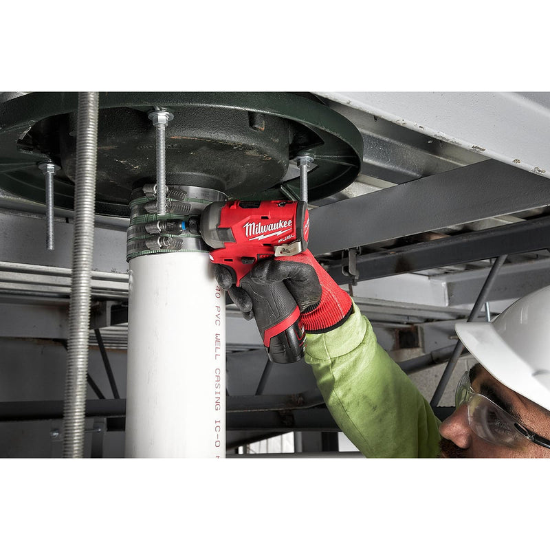 Máy vặn vít xung dầu Milwaukee M12 FQID dùng Pin 12V, đuôi lục giác 6.35mm (1/4 inch)
