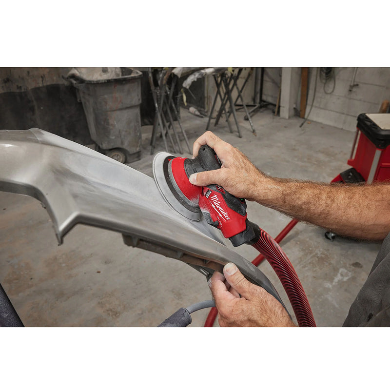 Máy chà nhám quỹ đạo tròn Milwaukee M12 FROS50 dùng Pin 12V, đường kính đế 150mm