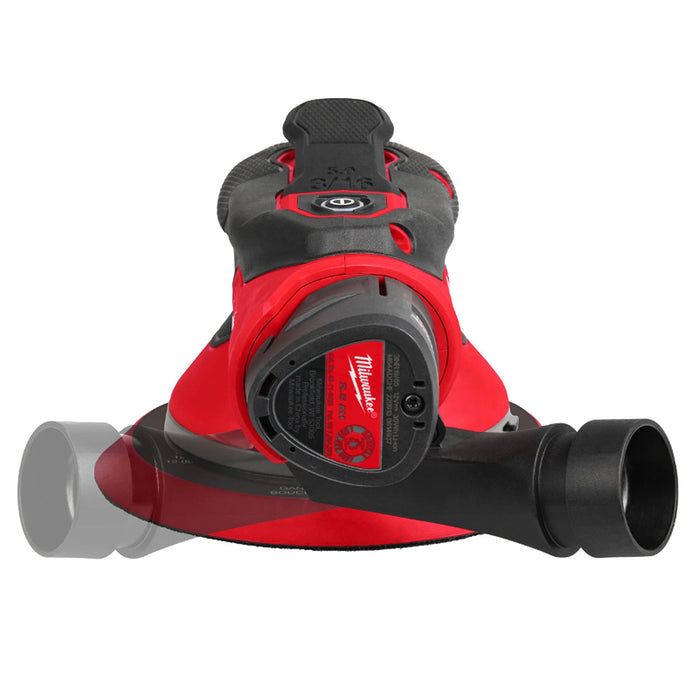 Máy chà nhám quỹ đạo tròn Milwaukee M12 FROS50 dùng Pin 12V, đường kính đế 150mm