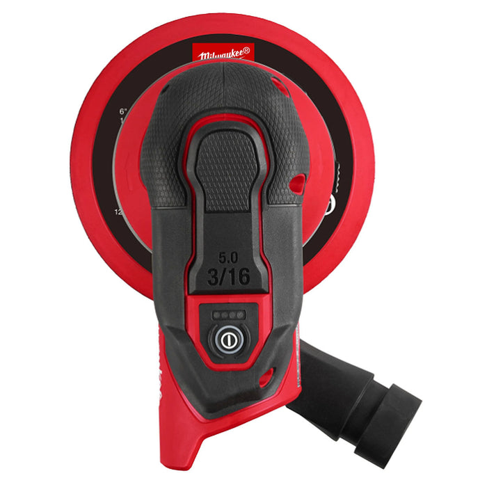 Máy chà nhám quỹ đạo tròn Milwaukee M12 FROS50 dùng Pin 12V, đường kính đế 150mm